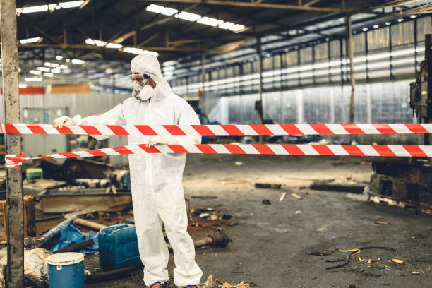 Professional Odor Removal technician working in Irwin, SC